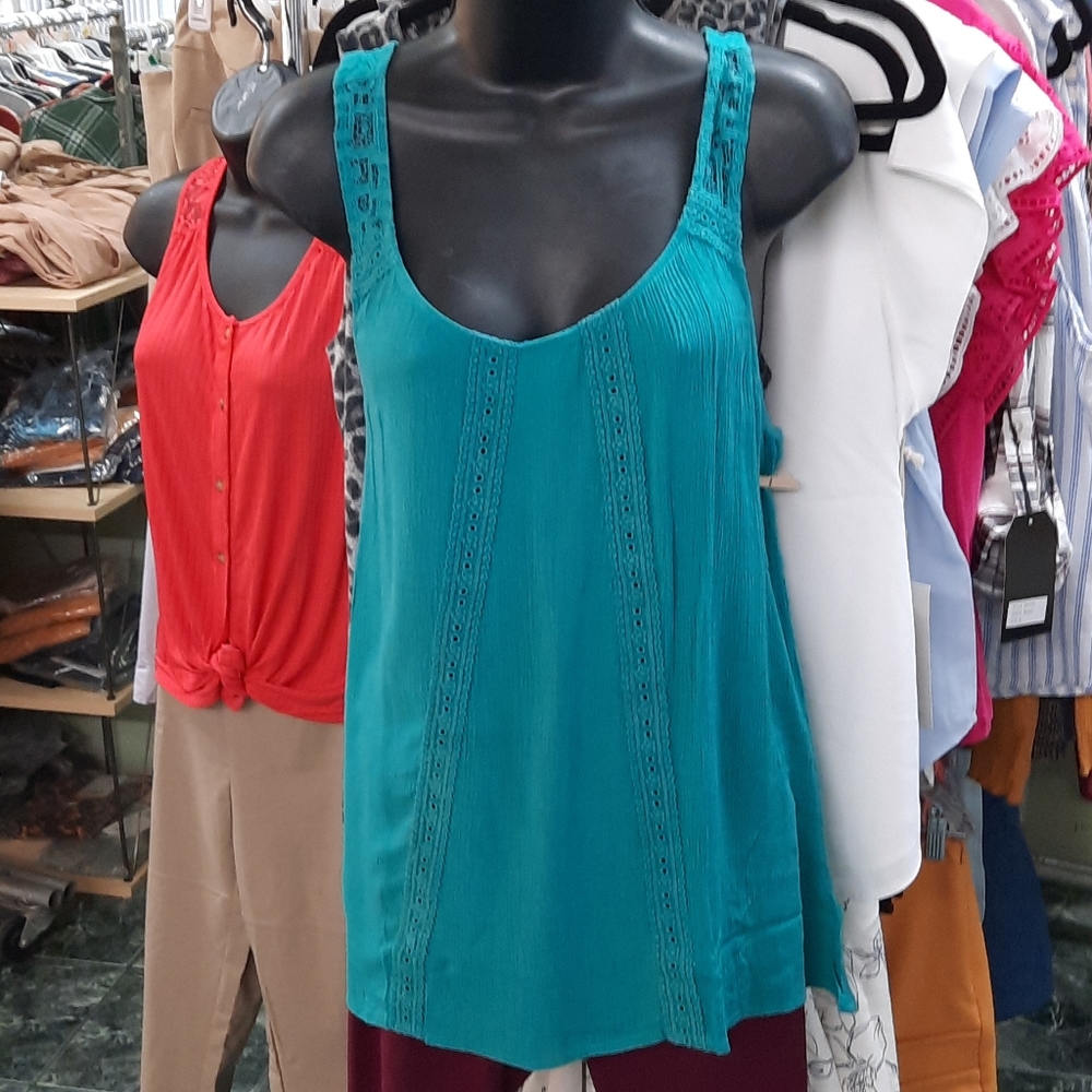 Turquoise Blouse
